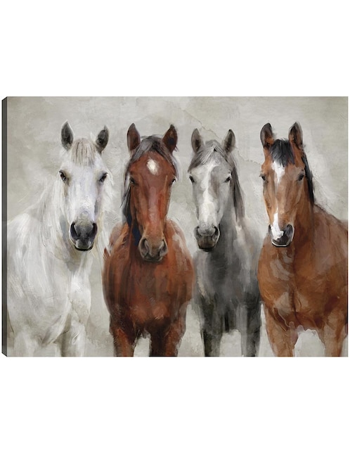 CUADROS JR Pintura Amigos técnica mixta Cuadros Jr