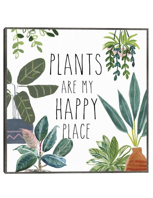 Pintura Planta hogar I técnica mixta Floral 1