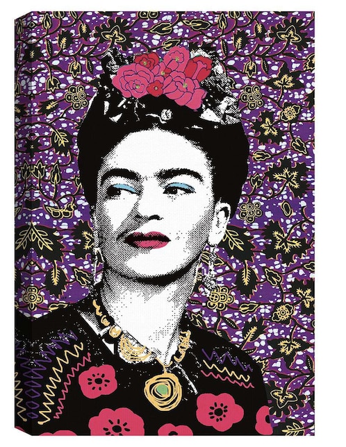 Pintura Frida mi propia musa técnica mixta Cuadros Jr Moderno