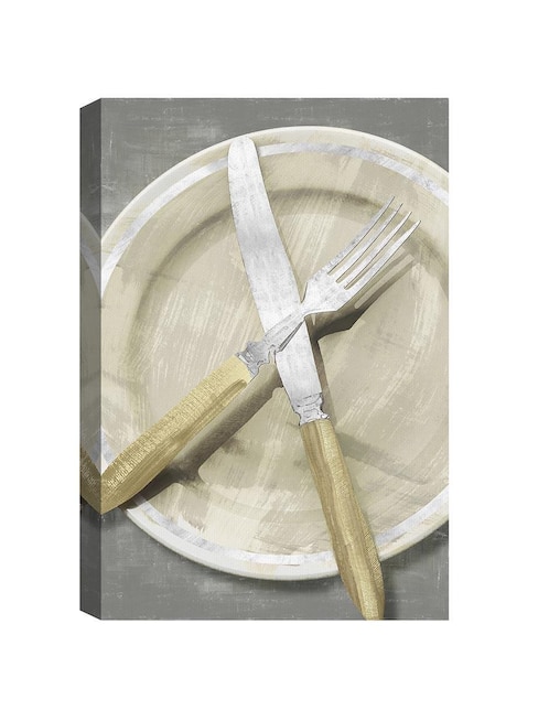 Pintura Cena II técnica mixta 1