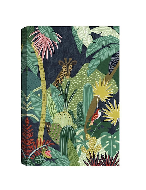 Pintura Tropical Okapi técnica mixta Animales 1