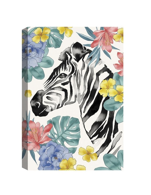 Pintura Rayas de la selva técnica mixta Animales 1