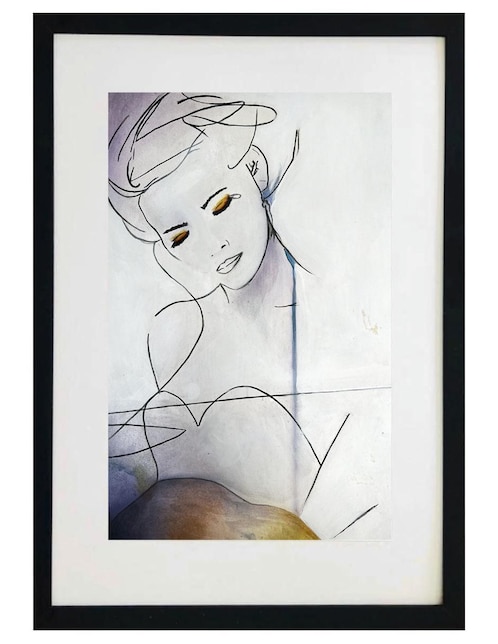 Pintura Grace técnica acrílico Lune Art Gallery Rostros