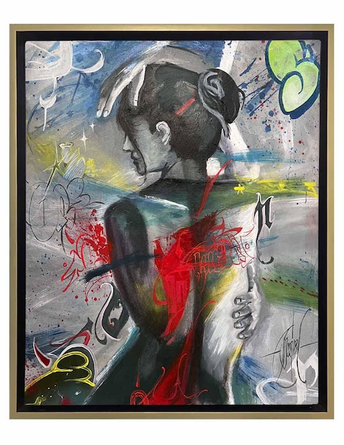 Pintura Jessica técnica acrílico Lune Art Gallery Abstractos