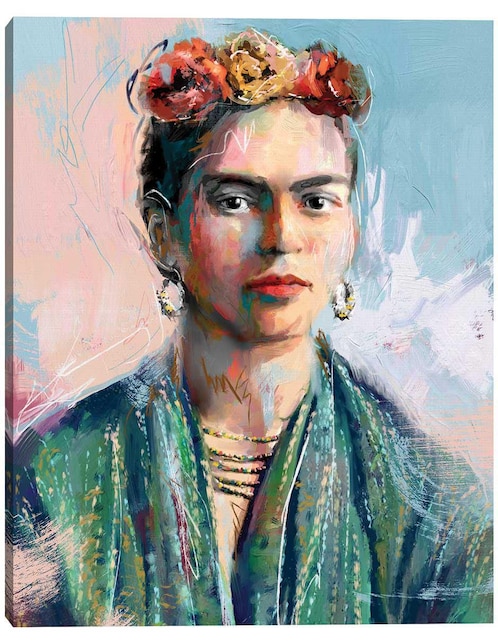 Pintura Perfectamente Frida técnica mixta Moderno 1