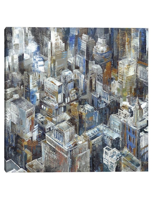 Pintura Levántate por encima técnica mixta Paisaje 1