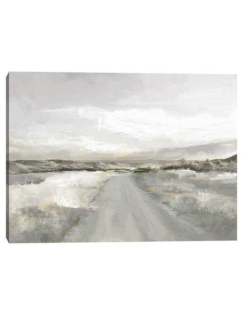 Pintura Viaje por el país técnica mixta Paisaje 1