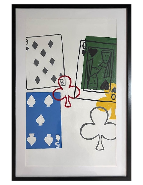 Pintura Casino 2.0 técnica acrílico Lune Art Gallery MilleniArt
