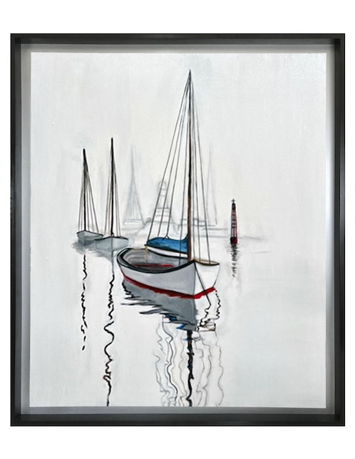 Pintura Velero III técnica acrílico Lune Art Gallery Veleros