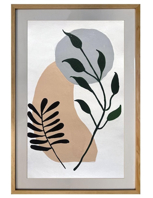 Pintura Plants técnica acrílico Lune Art Gallery MilleniArt