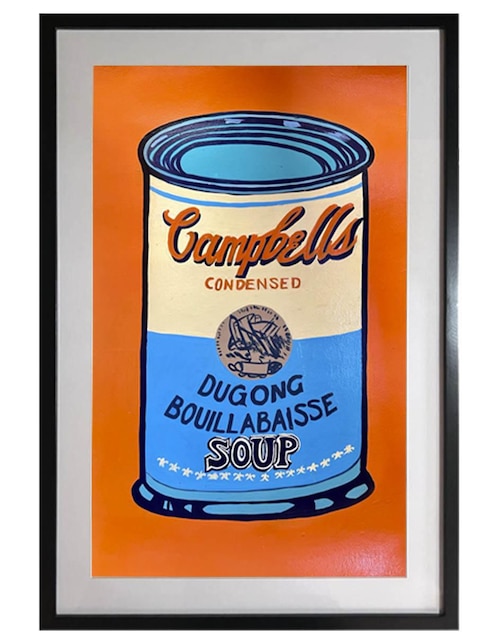 Pintura Soup II técnica acrílico Lune Art Gallery MilleniArt