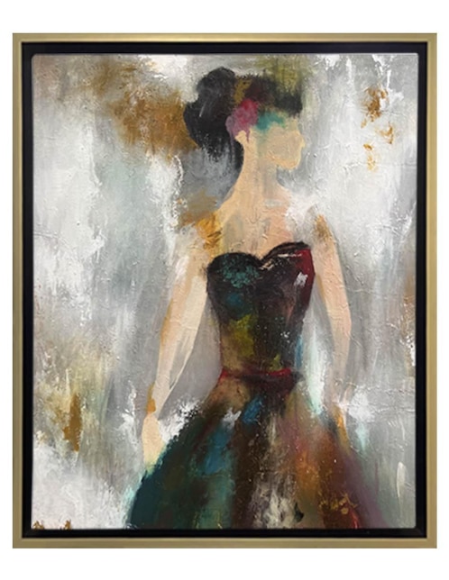 Pintura Dance With Me técnica acrílico Lune Art Gallery Bailarinas