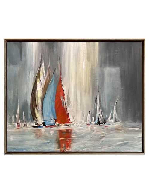 Pintura Veleros V técnica acrílico Lune Art Gallery Veleros