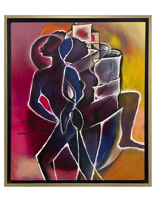 Pintura Unión técnica acrílico Lune Art Gallery Abstractos