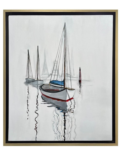 Pintura Velero III técnica acrílico Lune Art Gallery Veleros