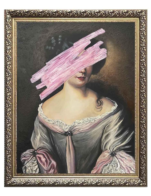 Pintura Maria Mancini en otros tiempos técnica óleo Lune Art Gallery Surrealismo
