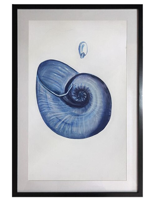 Pintura Caracol técnica acrílico Lune Art Gallery