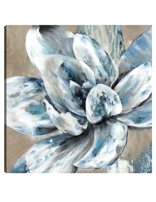 Cuadro decorativo Primavera de plata II técnica mixta Cuadros Jr Floral