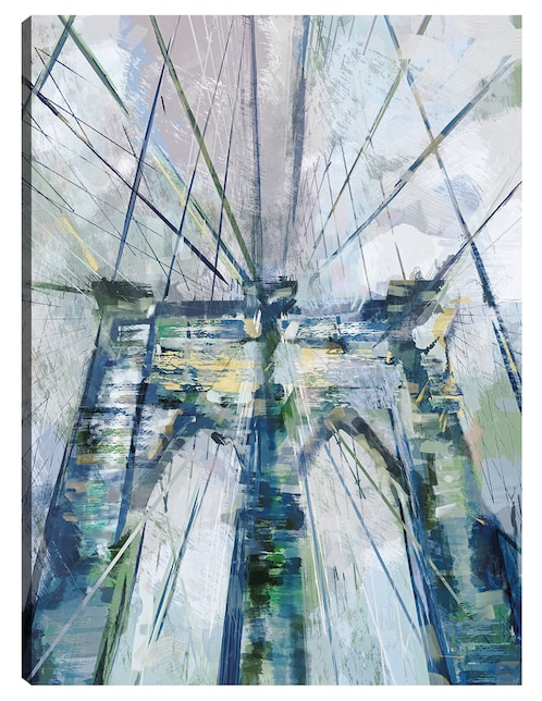Cuadro decorativo Paisaje De Puentes técnica mixta Cuadros Jr Puentes