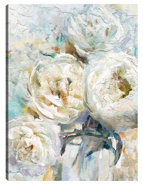 Cuadro decorativo Primavera De Peonía técnica mixta Floración 1