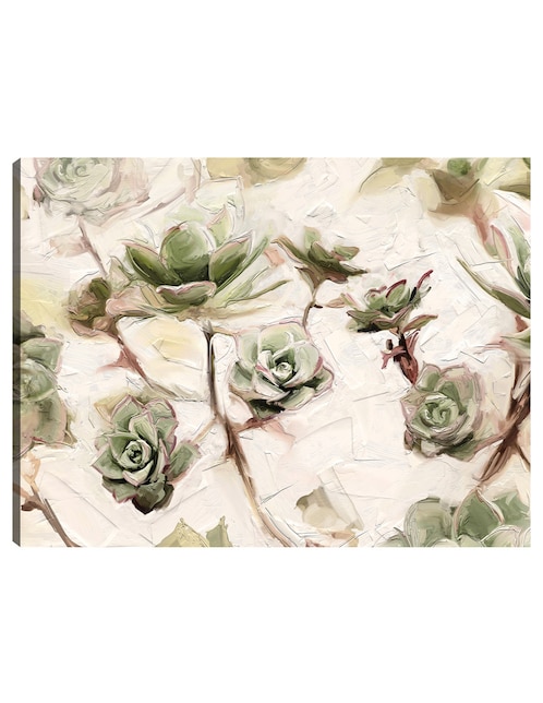 Cuadro decorativo Príncipe Verde técnica mixta Primavera 1