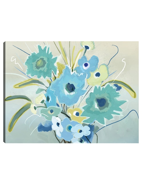 Cuadro decorativo Damas Pintadas II técnica mixta Primavera 1