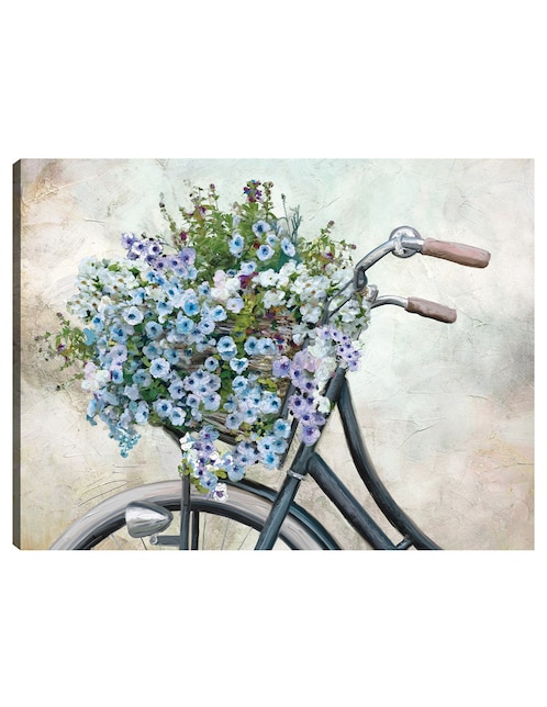 Cuadro decorativo Dulce Paseo técnica mixta Cuadros Jr Arreglo Floral