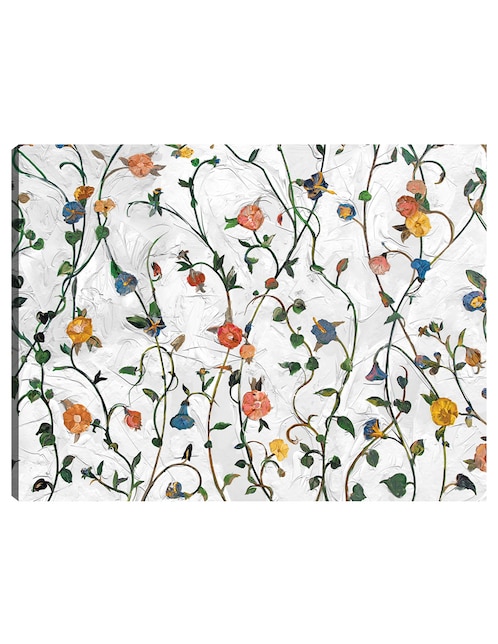 Cuadro decorativo Enrejado de Jardín técnica mixta Cuadros Jr Primavera