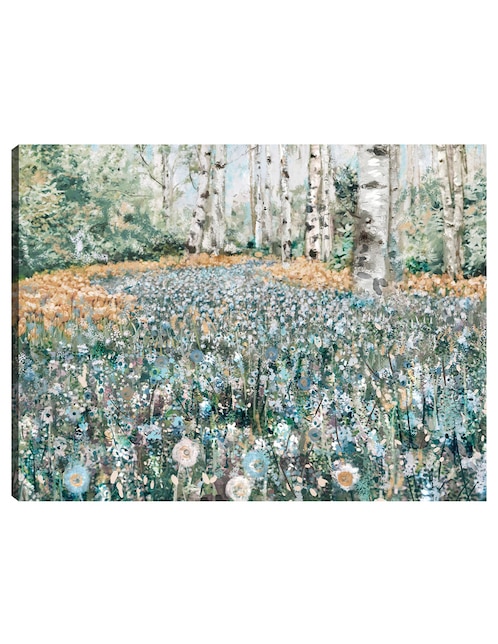 Cuadro decorativo Flores del Bosque técnica mixta Primavera 1