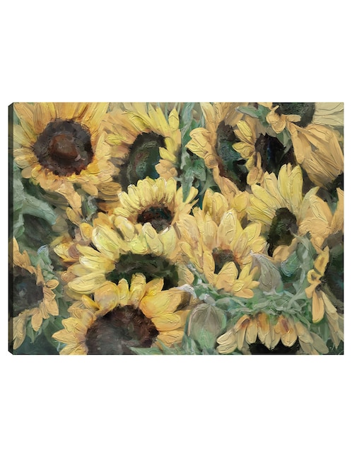 Cuadro decorativo Gafas de Sol técnica mixta Cuadros Jr Girasoles