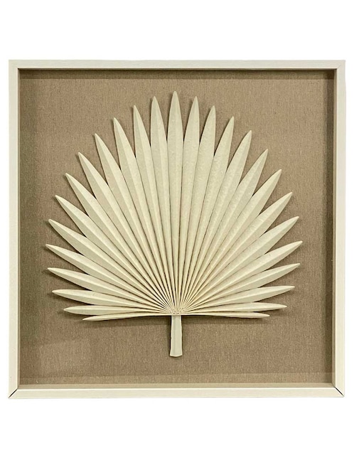 Cuadro decorativo wabi palm 1