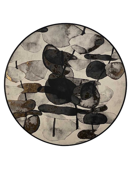 Pintura Dendro Black técnica impresión Haus