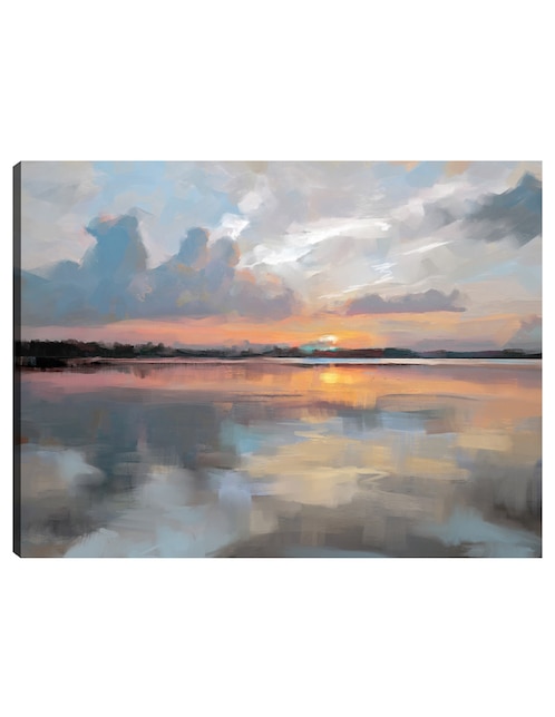 Cuadro decorativo Soleil Du Matin técnica mixta Lagos 1
