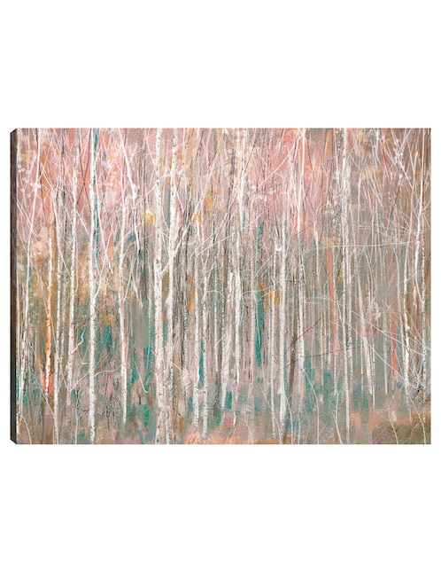 Cuadro decorativo técnica mixta Bosques 1