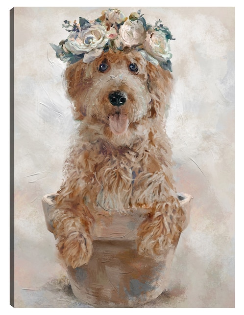 Cuadro decorativo técnica mixta Animales Domésticos 1