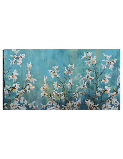 Cuadro decorativo técnica mixta Floración 1