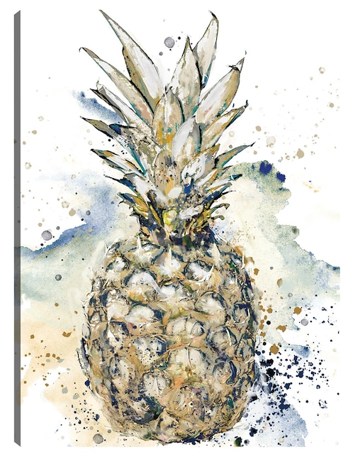 Cuadro decorativo técnica mixta Frutas 1