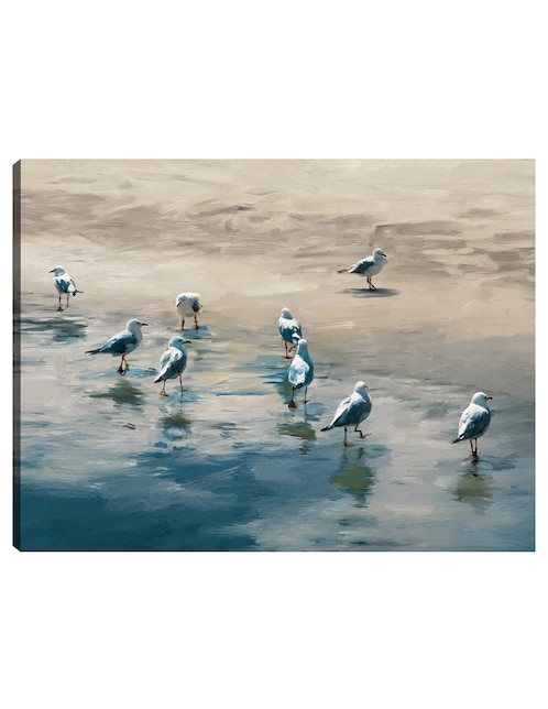 Cuadro decorativo técnica mixta Cuadros Jr Aves Silvestres