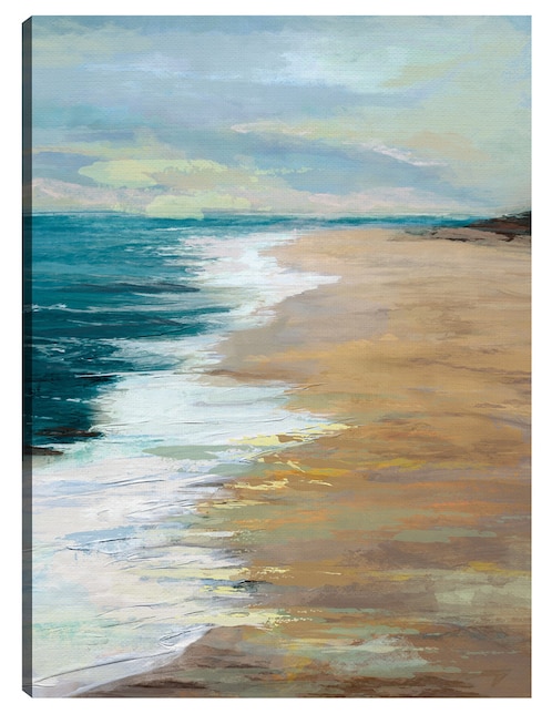 Cuadro decorativo técnica mixta Playas 1