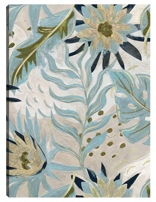 Cuadro decorativo técnica mixta Floración 1