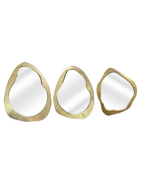 Espejo irregular ORO 1