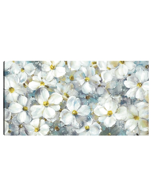Cuadro decorativo Esencia Blanca técnica mixta Cuadros Jr Primavera