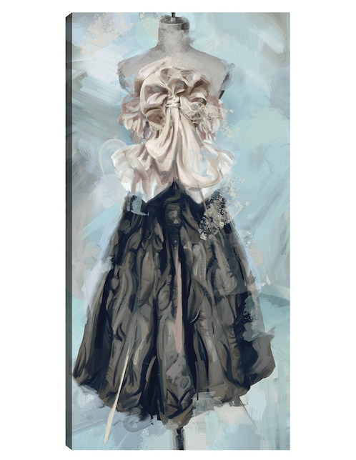 Cuadro decorativo En Vogue I técnica mixta Moda 1