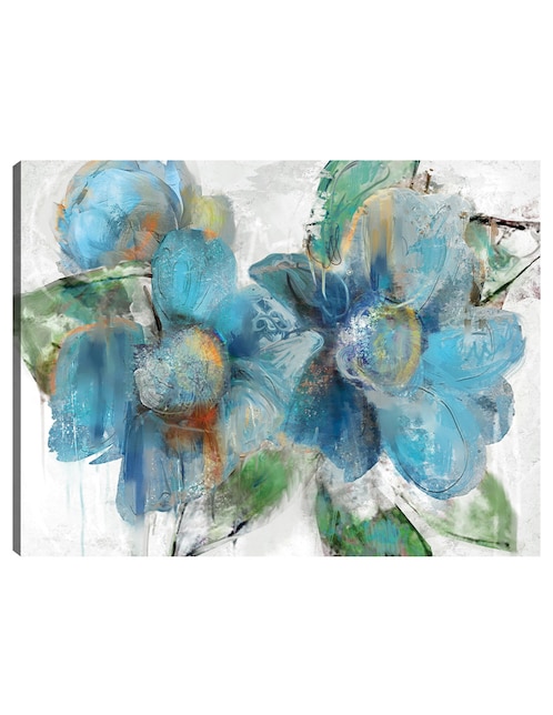 Cuadro decorativo Estallar técnica mixta Floración 1