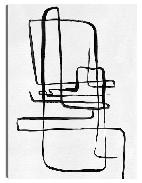 Cuadro decorativo Garabatos II técnica mixta Cuadros Jr Formas