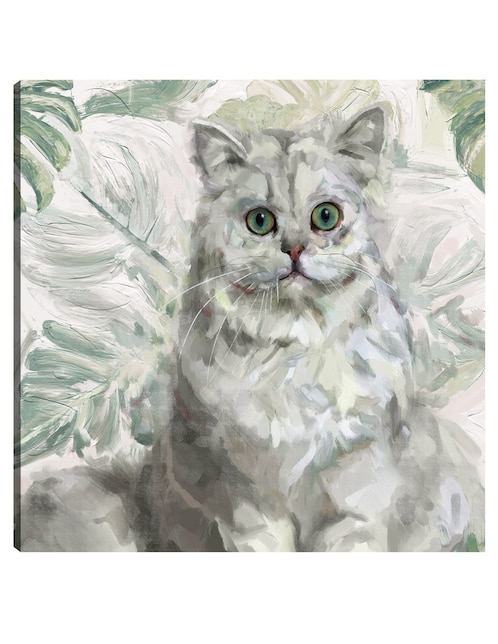 Cuadro decorativo Isla Kitties II técnica mixta Animales Domésticos 1