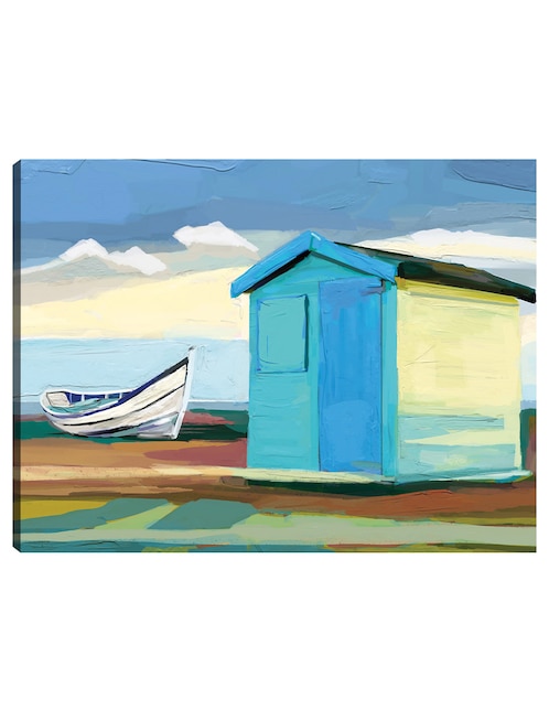 Cuadro decorativo La buena vida técnica mixta Lagos 1