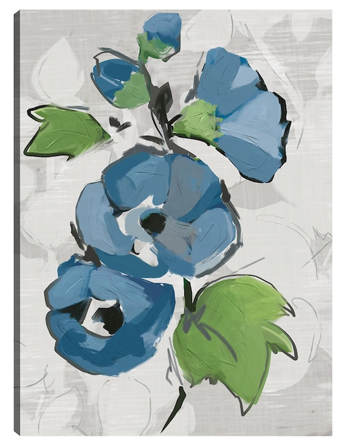 Cuadro decorativo Jolies fleurs técnica mixta Arreglo Floral 1