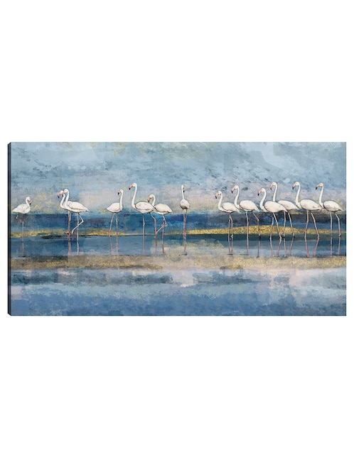 Cuadro decorativo Línea de coro técnica mixta Cuadros Jr Aves Silvestres