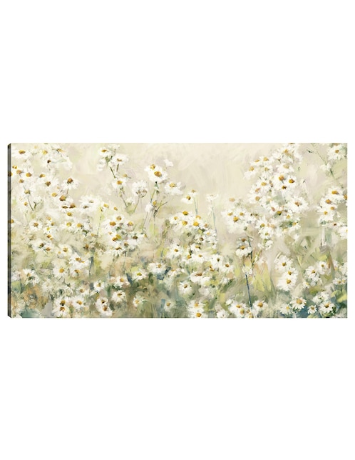 Cuadro decorativo Margaritas diurnas técnica mixta Primavera 1